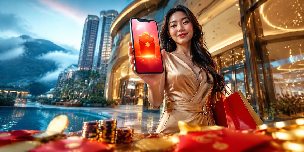 Malaysia-style lottery bonus red packet in Genting Highlands