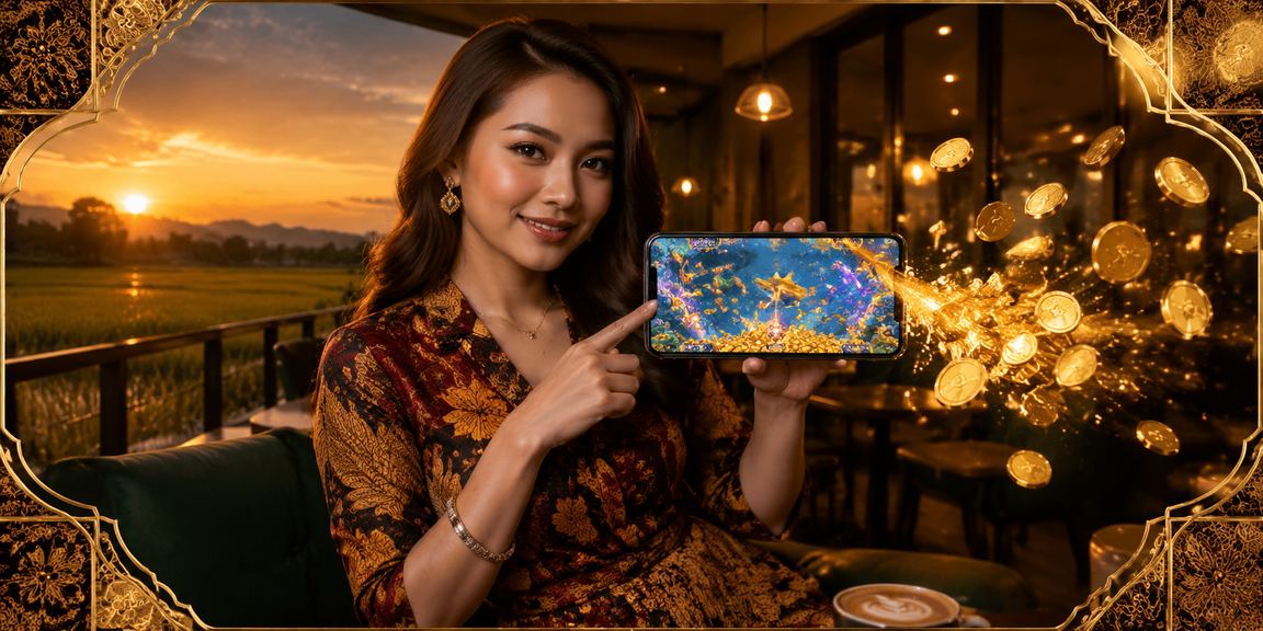 Malaysia-style batik fishing game from Kedah